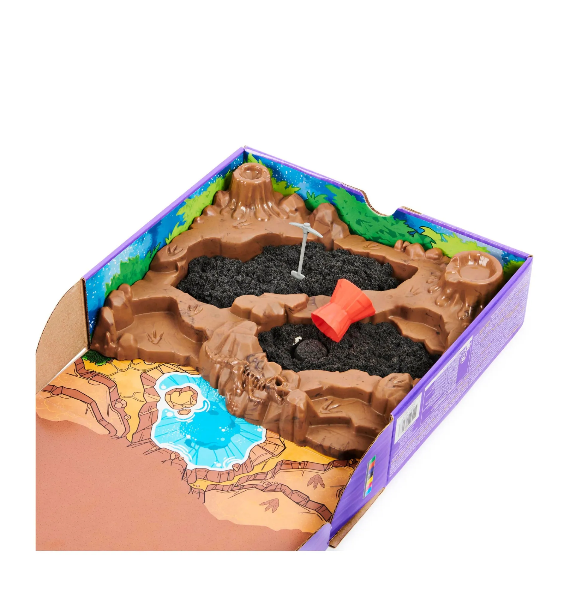 Macy's - Supplier Kinetic Sand - Dino Dig Playset - Excavation Adventure* Clay, Dough & Sand Art