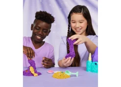 Macy's - Supplier Kinetic Sand Mermaid Crystal Playset with Shimmer Gold Sand and Storage Tools* Clay, Dough & Sand Art