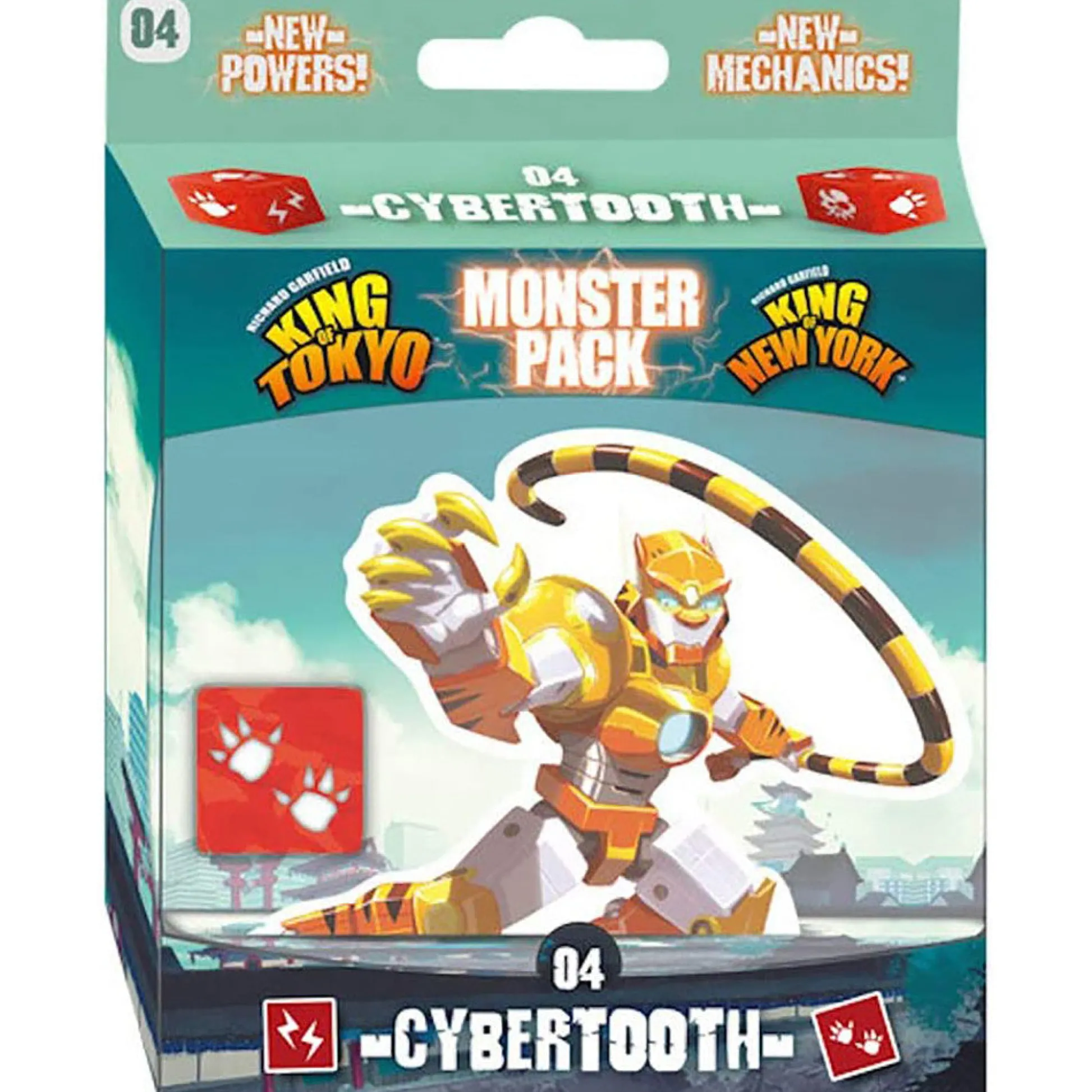Flat River Group King of Tokyo: Cybertooth Monster Expansion Pack* Board Games|Role-Playing Games