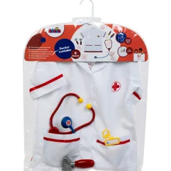 Flat River Group Klein 6-Piece PRO Doctor Costume Set - White & Red - Kids Ages 3+* Dress Up & Accessories|Dress Up