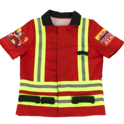 Flat River Group Klein 5-Piece PRO Firefighter Costume - Vibrant Red & Yellow - Kids Ages 3+* Dress Up & Accessories|Dress Up