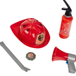 Flat River Group Klein 5-Piece PRO Firefighter Costume - Vibrant Red & Yellow - Kids Ages 3+* Dress Up & Accessories|Dress Up