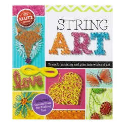 AreYouGame Klutz Creative String Art Craft Kit - Transform Simple Strings into Art!* Crafts & Activities