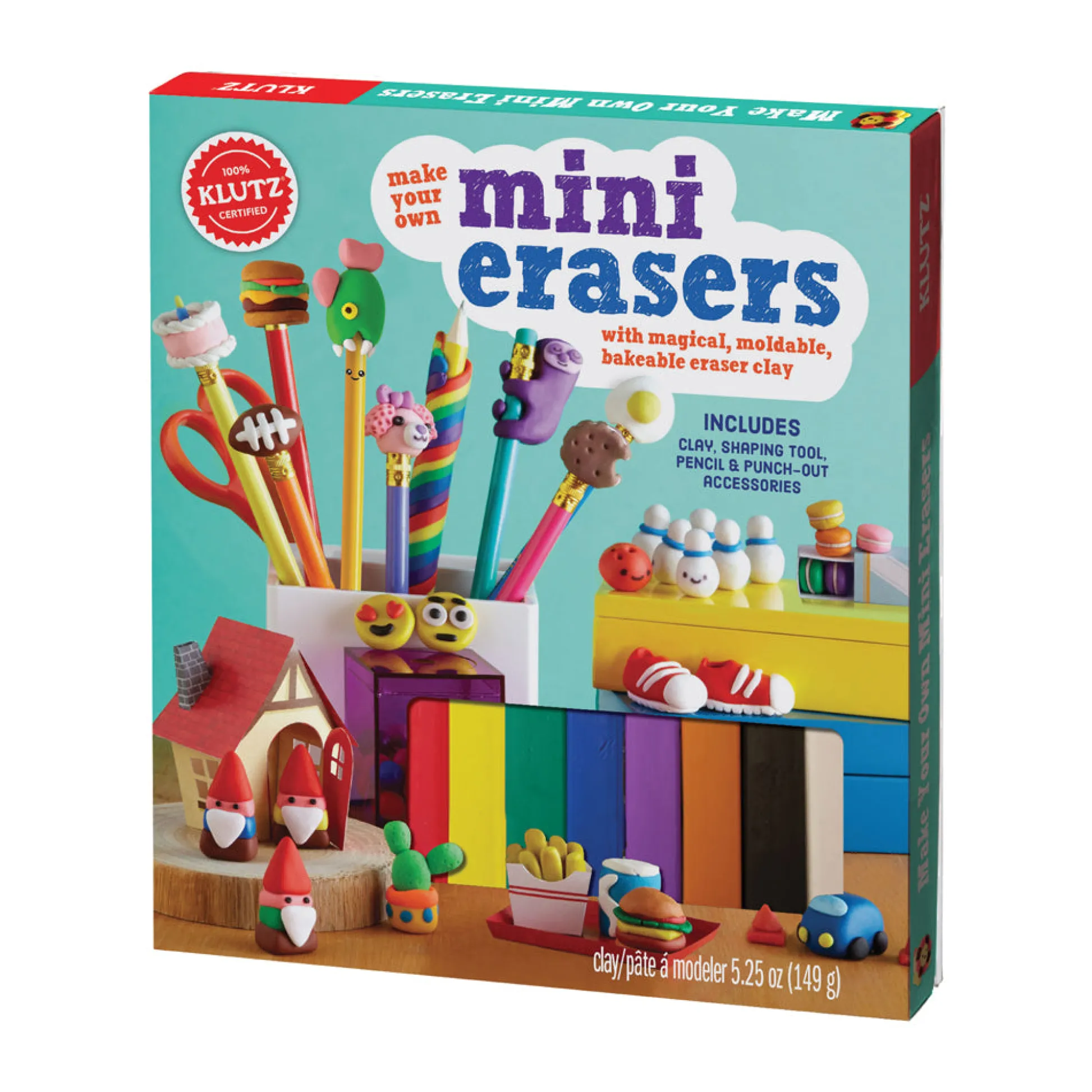 AreYouGame Klutz Creative Studio Make Your Own Mini Erasers Craft Kit* Clay, Dough & Sand Art