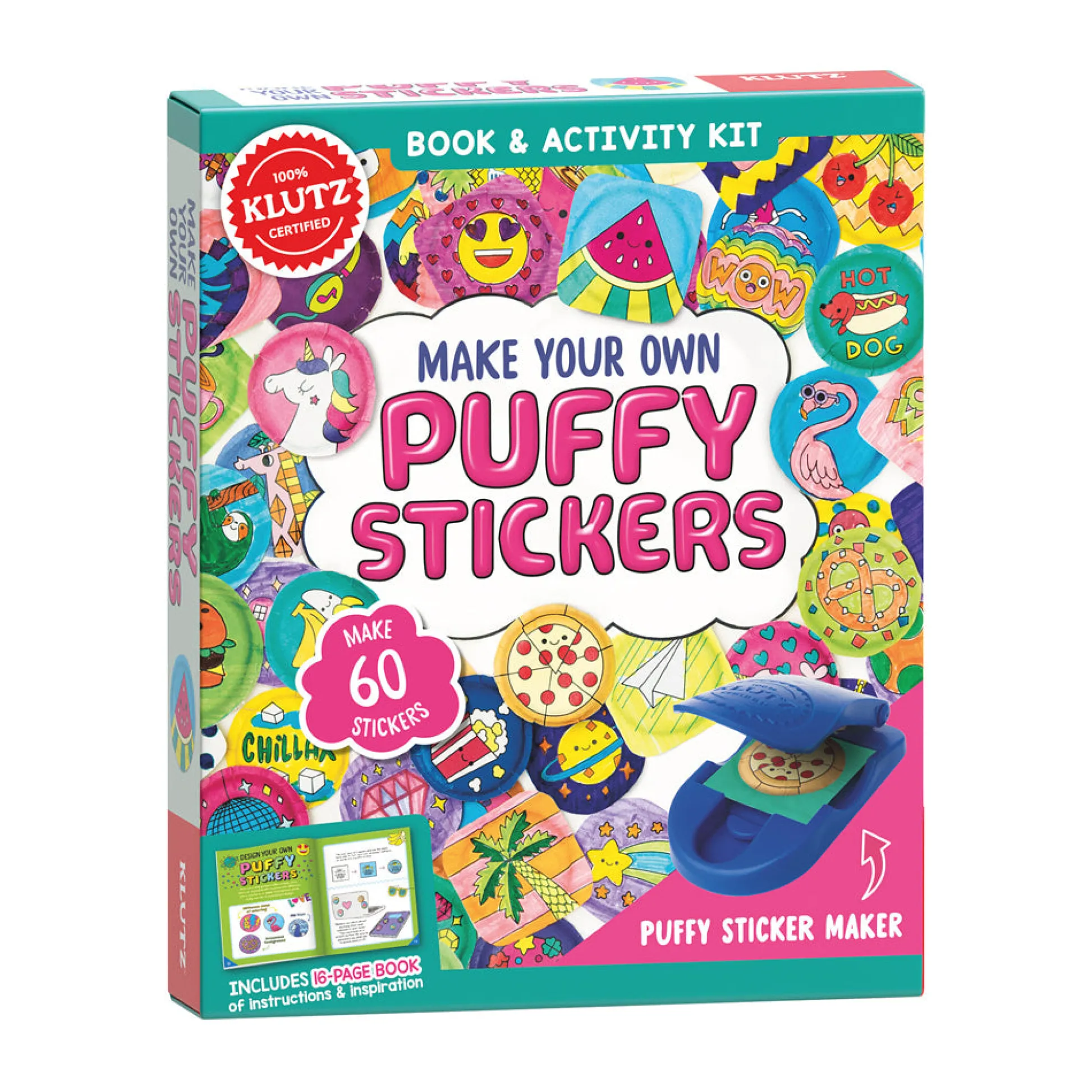 AreYouGame Klutz DIY Puffy Stickers Creation Kit for Kids* Crafts & Activities