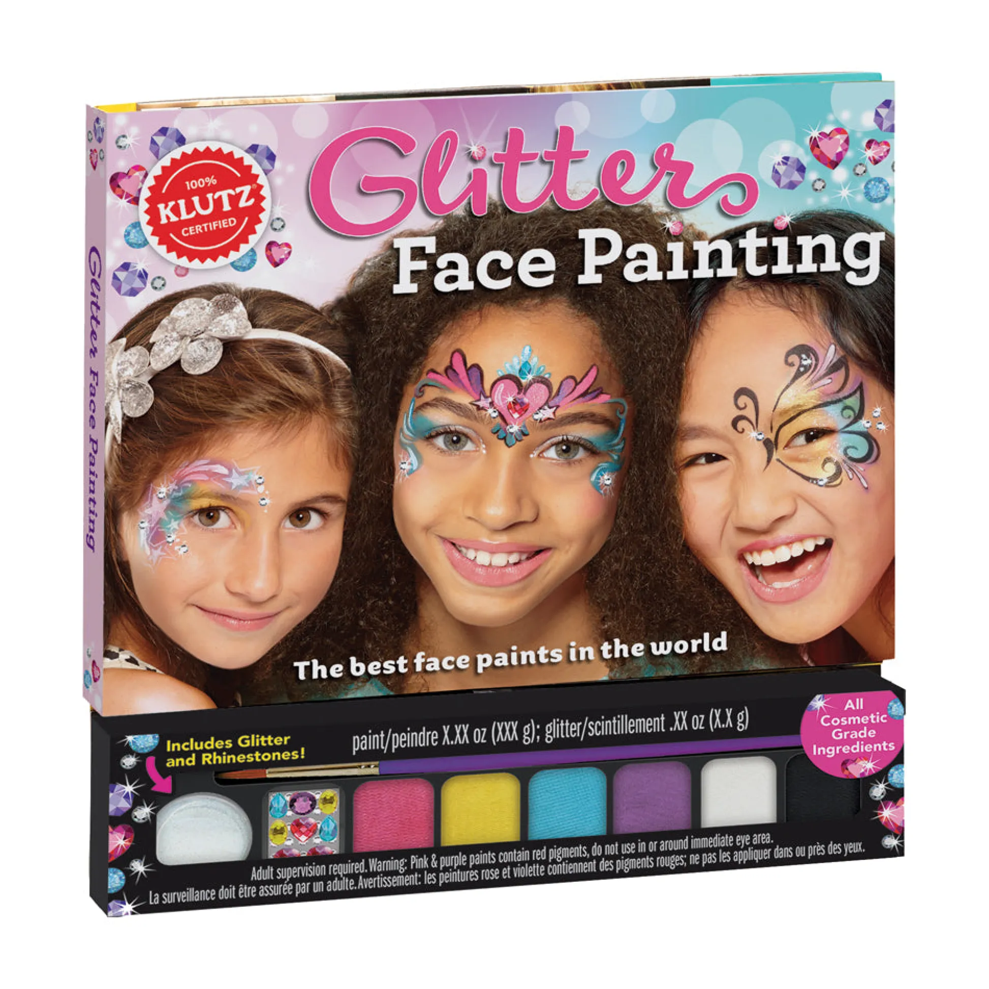 AreYouGame Klutz Glitter Face Painting Creative Kit* Drawing, Color & Painting