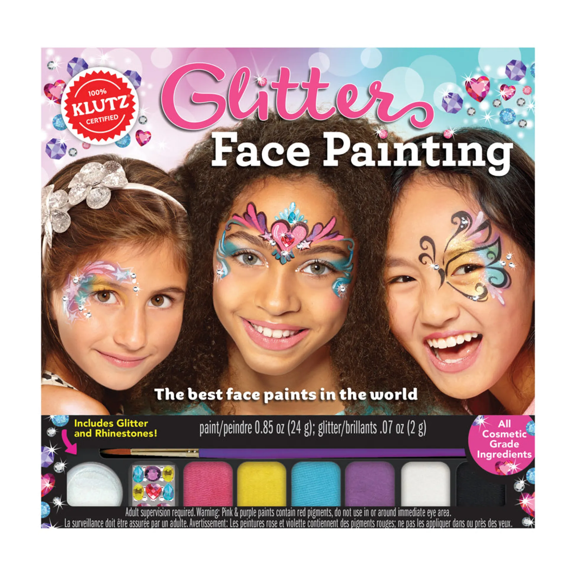 AreYouGame Klutz Glitter Face Painting Creative Kit* Drawing, Color & Painting