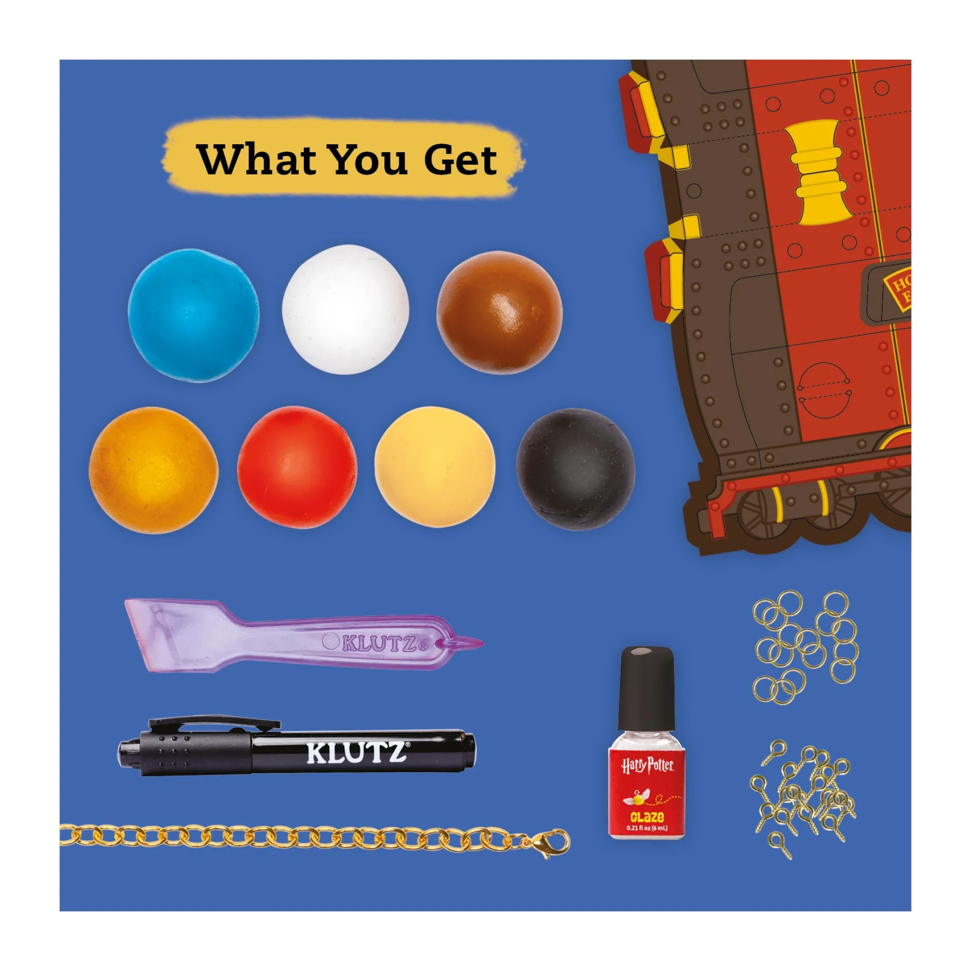 AreYouGame Klutz Harry Potter Polymer Clay Charms Crafting Kit* Clay, Dough & Sand Art