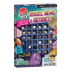 AreYouGame Klutz Maker Lab Rocks, Gems & Geodes Science Kit* Science & Discovery