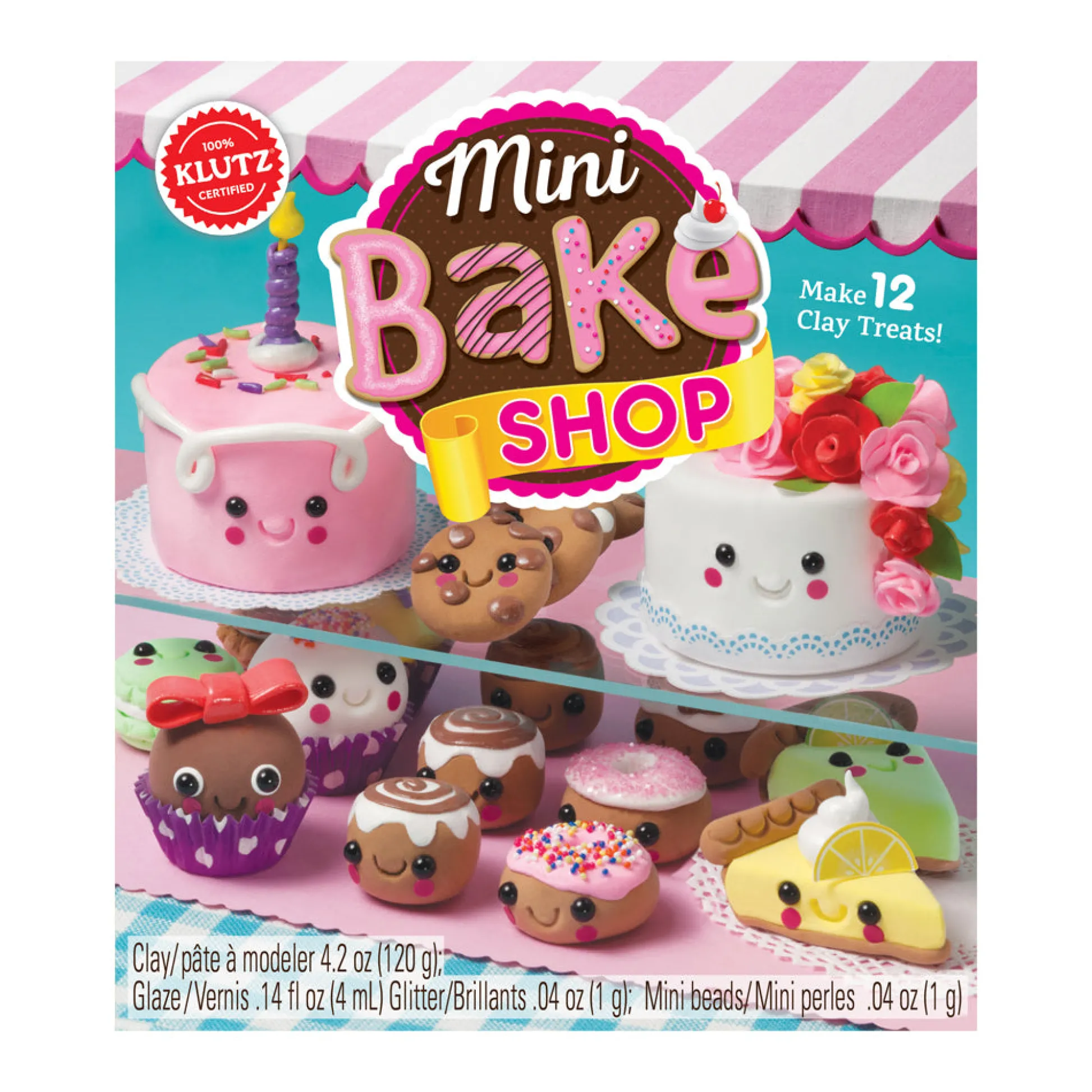 AreYouGame Klutz Mini Bake Shop Clay Craft Kit* Clay, Dough & Sand Art