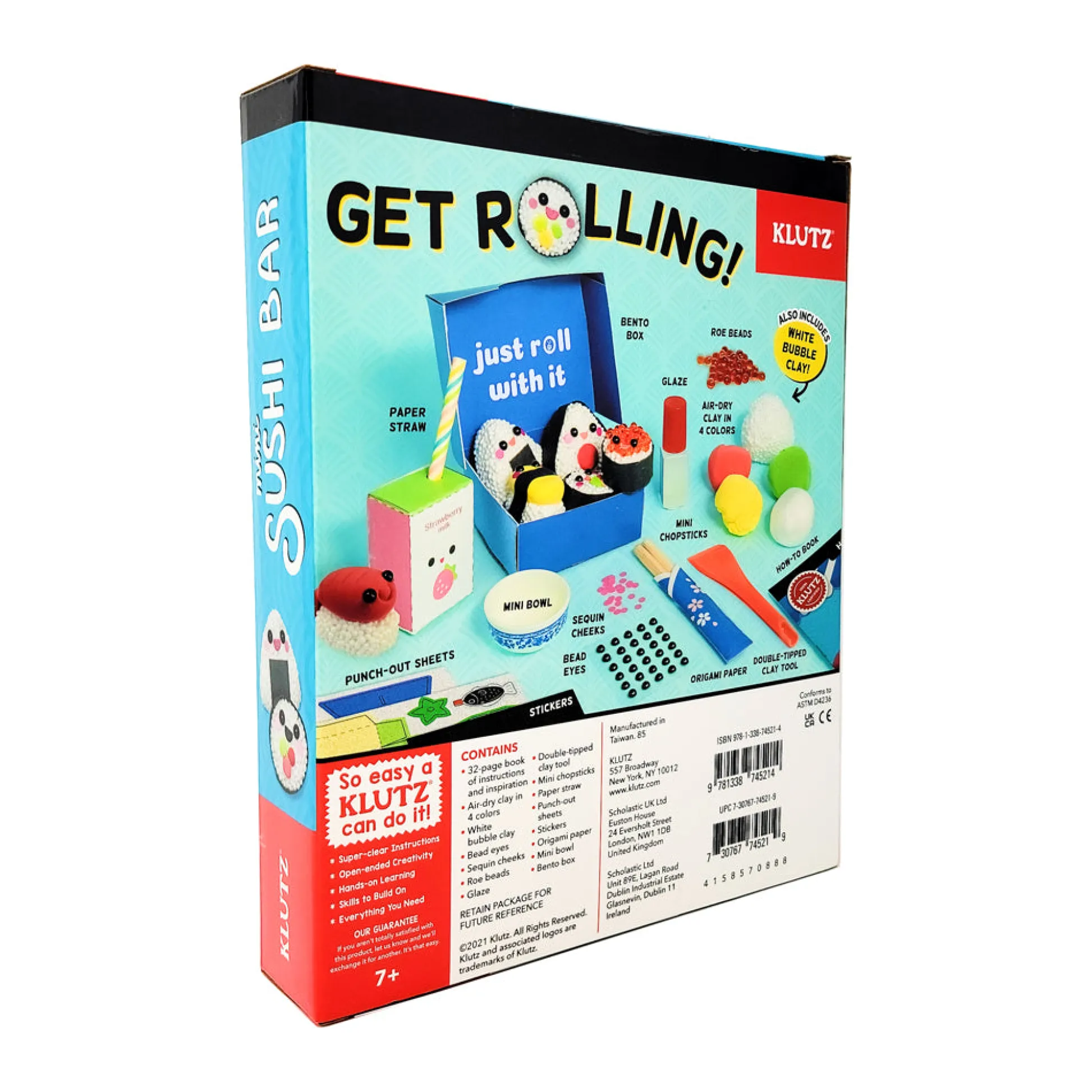 AreYouGame Klutz Mini Sushi Bar Clay Sculpting Craft Kit* Clay, Dough & Sand Art