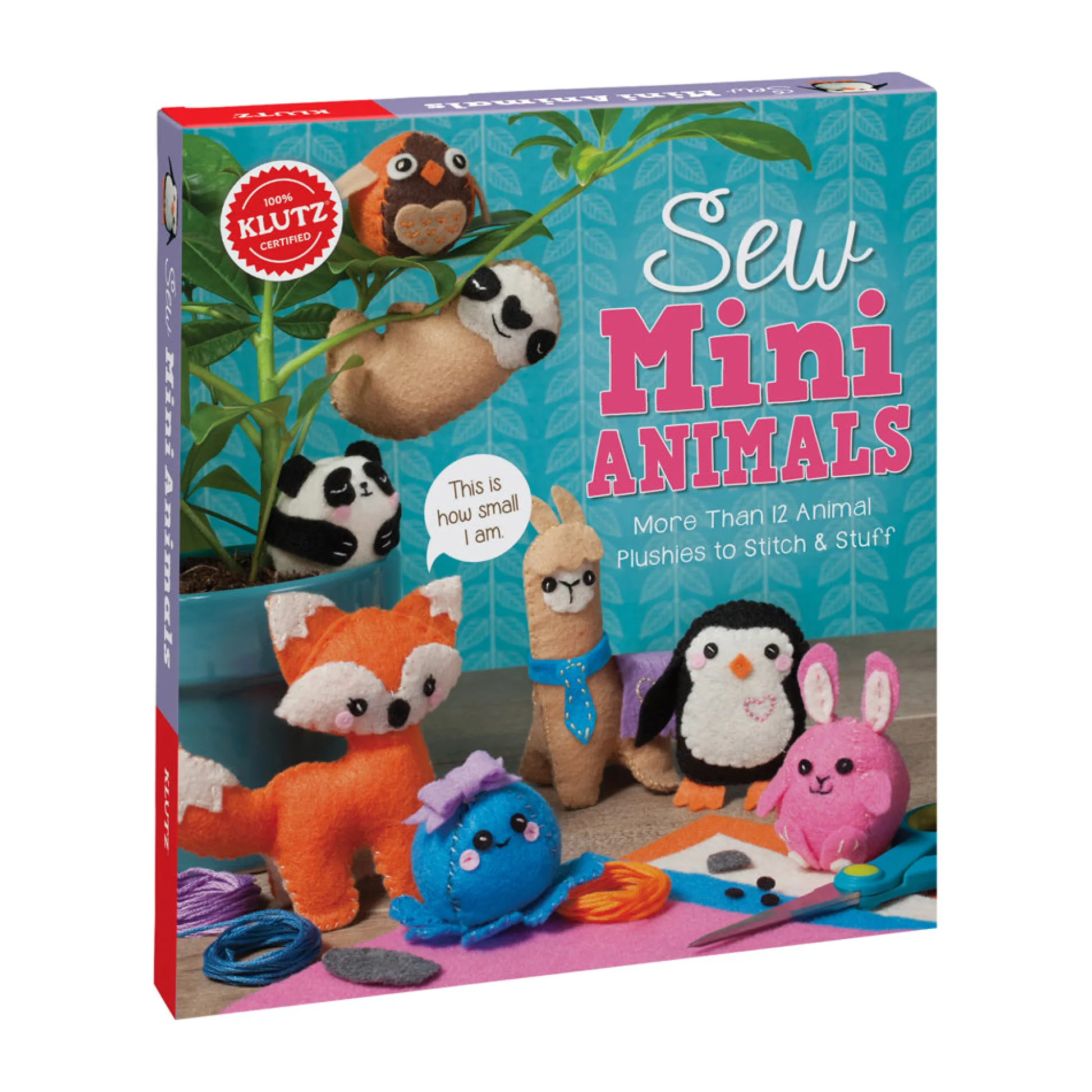 AreYouGame Klutz Sew Mini Animals Creative Sewing Craft Kit* Crafts & Activities