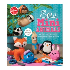 AreYouGame Klutz Sew Mini Animals Creative Sewing Craft Kit* Crafts & Activities