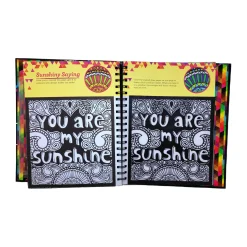 AreYouGame Klutz Stained Glass Art Craft Kit - Dual Design Paper* Drawing, Color & Painting
