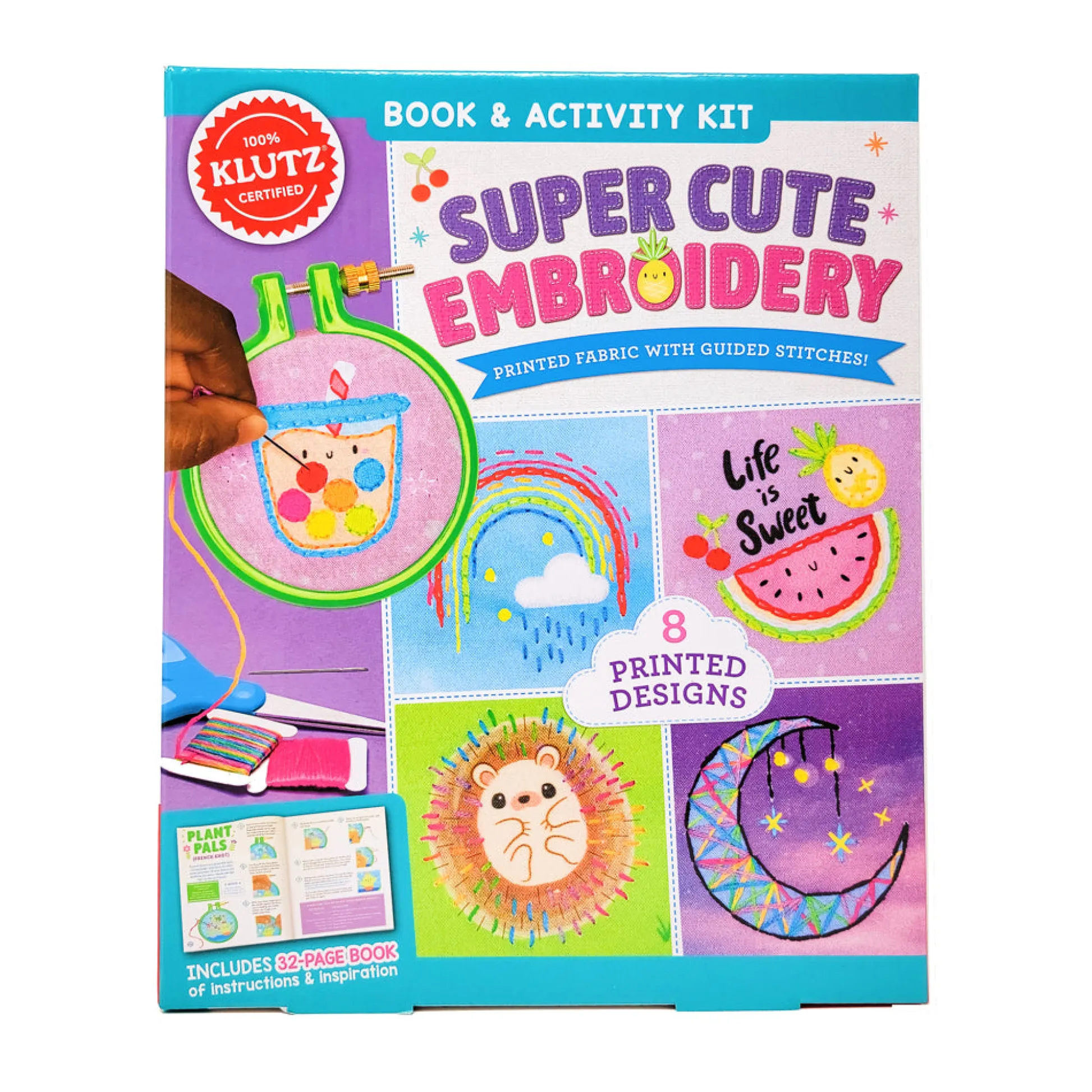 AreYouGame Klutz Super Cute Embroidery Starter Kit - Complete Craft Set* Crafts & Activities