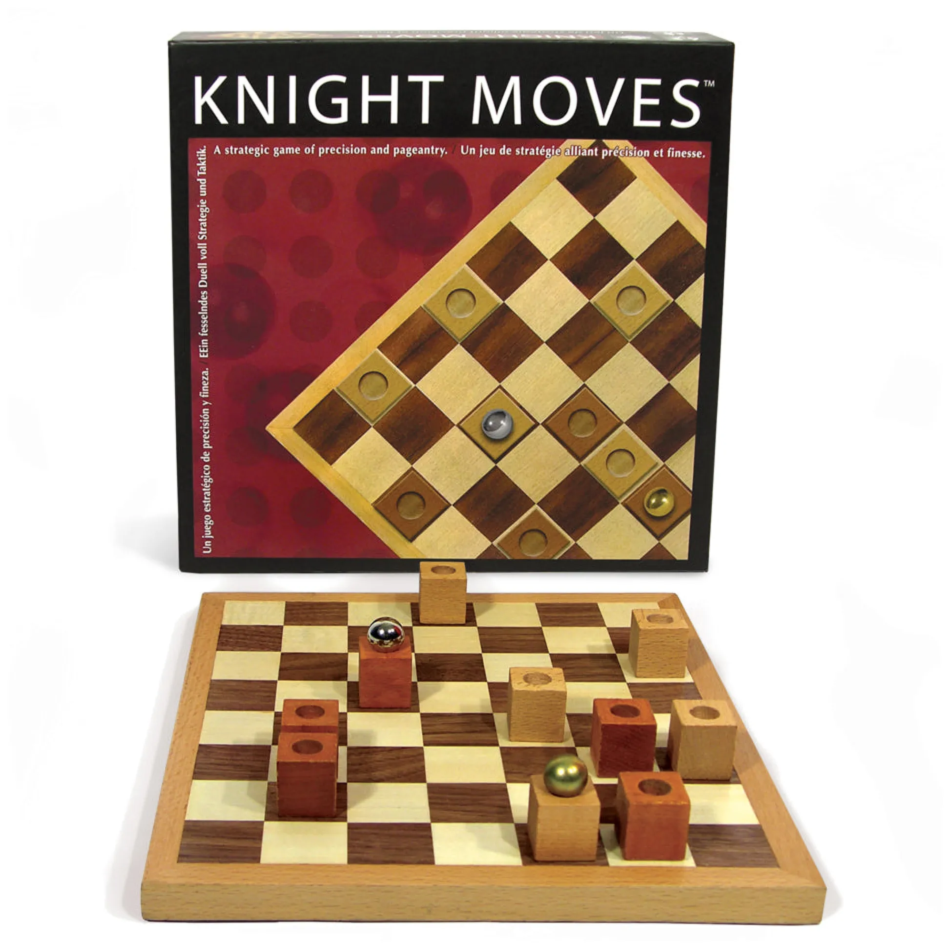 AreYouGame Knight Moves Strategic Board Game for 2 Players* Board Games|Role-Playing Games
