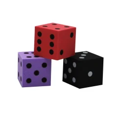 Educators Resource Koplow Games Colorful Foam Spot Dice Set, 50 Pieces* Preschool Education Toys & Activities
