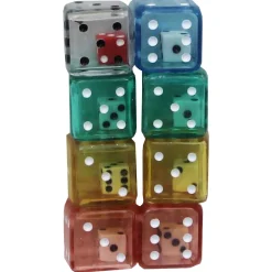 Educators Resource Koplow Games Exciting Double Dice Set, 48 Count* Dice, Roll & Write Games
