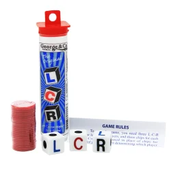 Educators Resource Koplow Games Left, Center, Right Dice Game, Trio Pack* Dice, Roll & Write Games