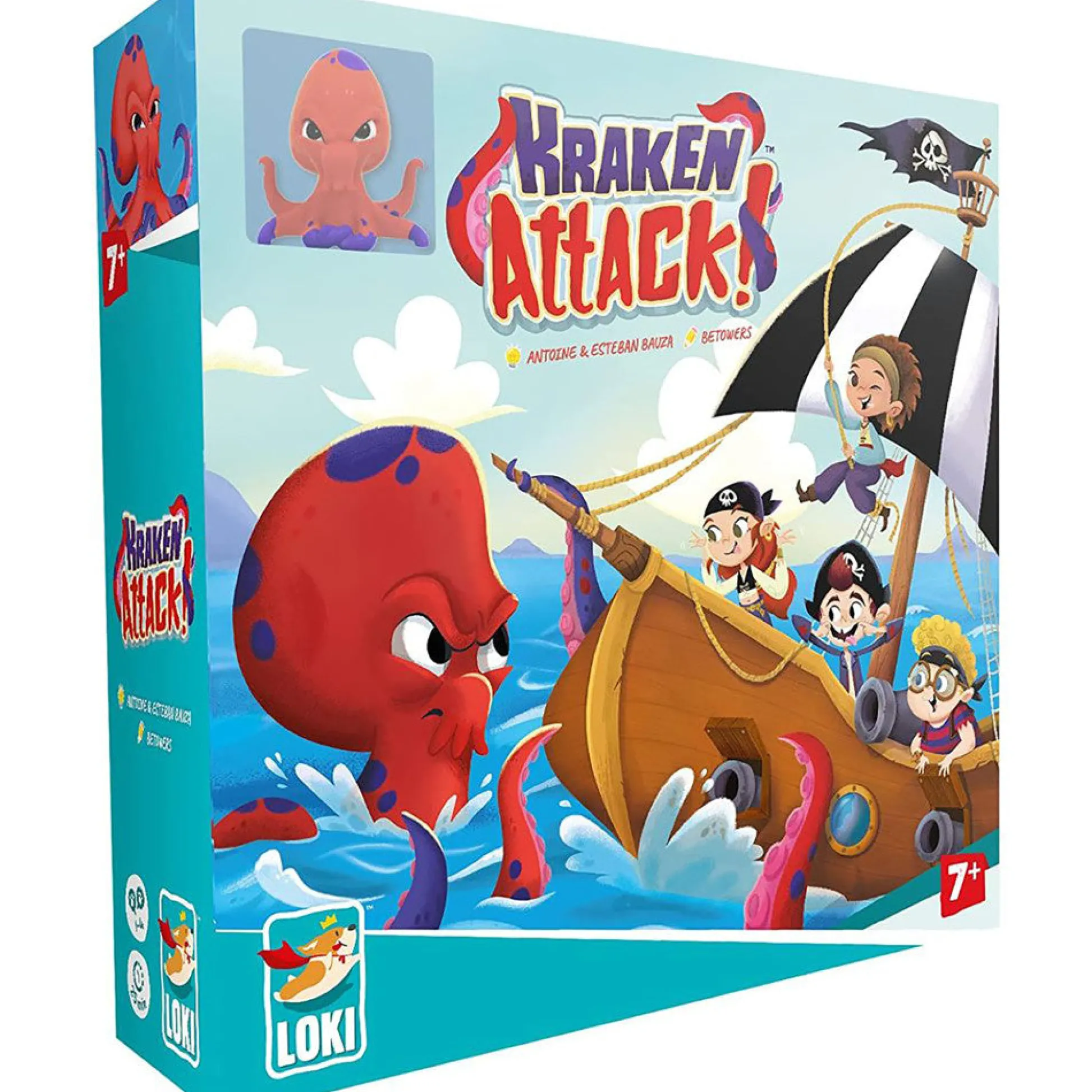Flat River Group Kraken Attack - LOKI Cooperative Defense Board Game* Board Games|Role-Playing Games