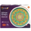 Flat River Group Kulture Khazana Mirror Magic Silver Foil Rangoli Floor Puzzle - 75pc* Puzzles