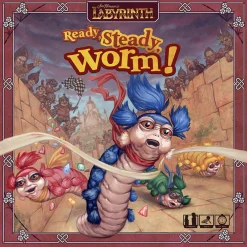 Flat River Group Labyrinth: Ready, Steady, Worm! Family Strategy Board Game* Role-Playing Games|Board Games