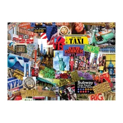 AreYouGame Larry Hersberger Artistic NYC Jigsaw Puzzle - 1000 pc* Puzzles