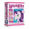 AreYouGame LatchKits Unicorn Mini-Rug Craft Kit - Create Your Own Fuzzy Rug* Crafts & Activities