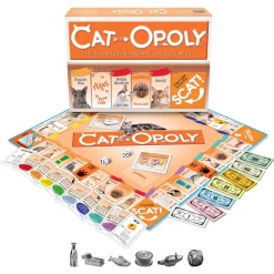 Flat River Group Late for the Sky Cat-Opoly Feline-Themed Monopoly Board Game* Social & Emotional Skills|Role-Playing Games