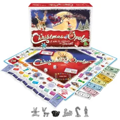 Flat River Group Late for the Sky Christmas-Opoly Holiday Board Game* Board Games|Role-Playing Games
