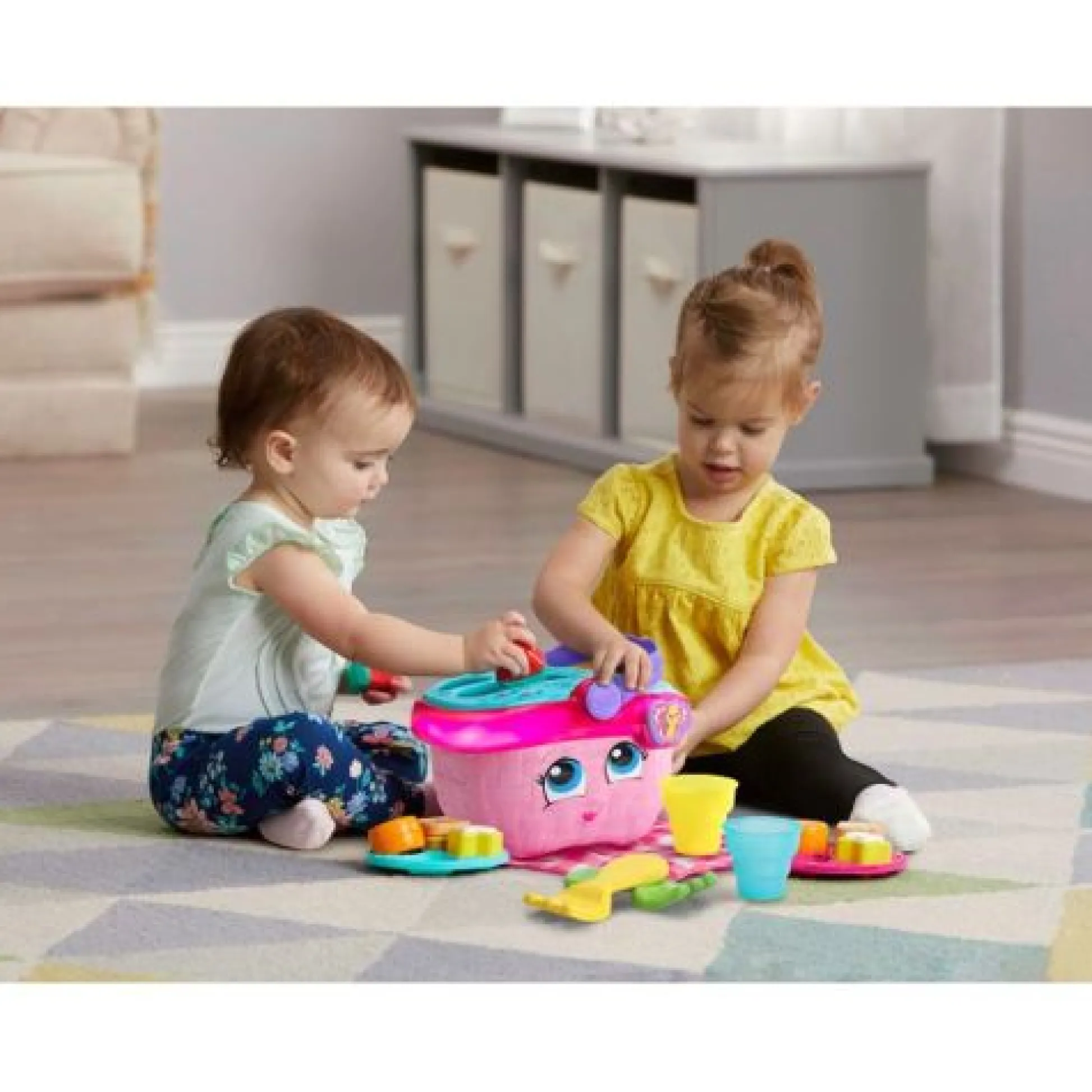 Calendar Holdings, LLC LeapFrog Shapes and Sharing Interactive Picnic Basket - Colorful Educational Toy* Preschool Education Toys & Activities