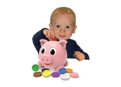 AreYouGame Learn with Me Interactive Numbers & Colors Pig E Bank Learning Toy* Preschool Education Toys & Activities