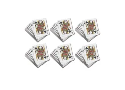 Educators Resource Learning Advantage Character-Themed Standard Playing Cards, Set of 6* Card Games