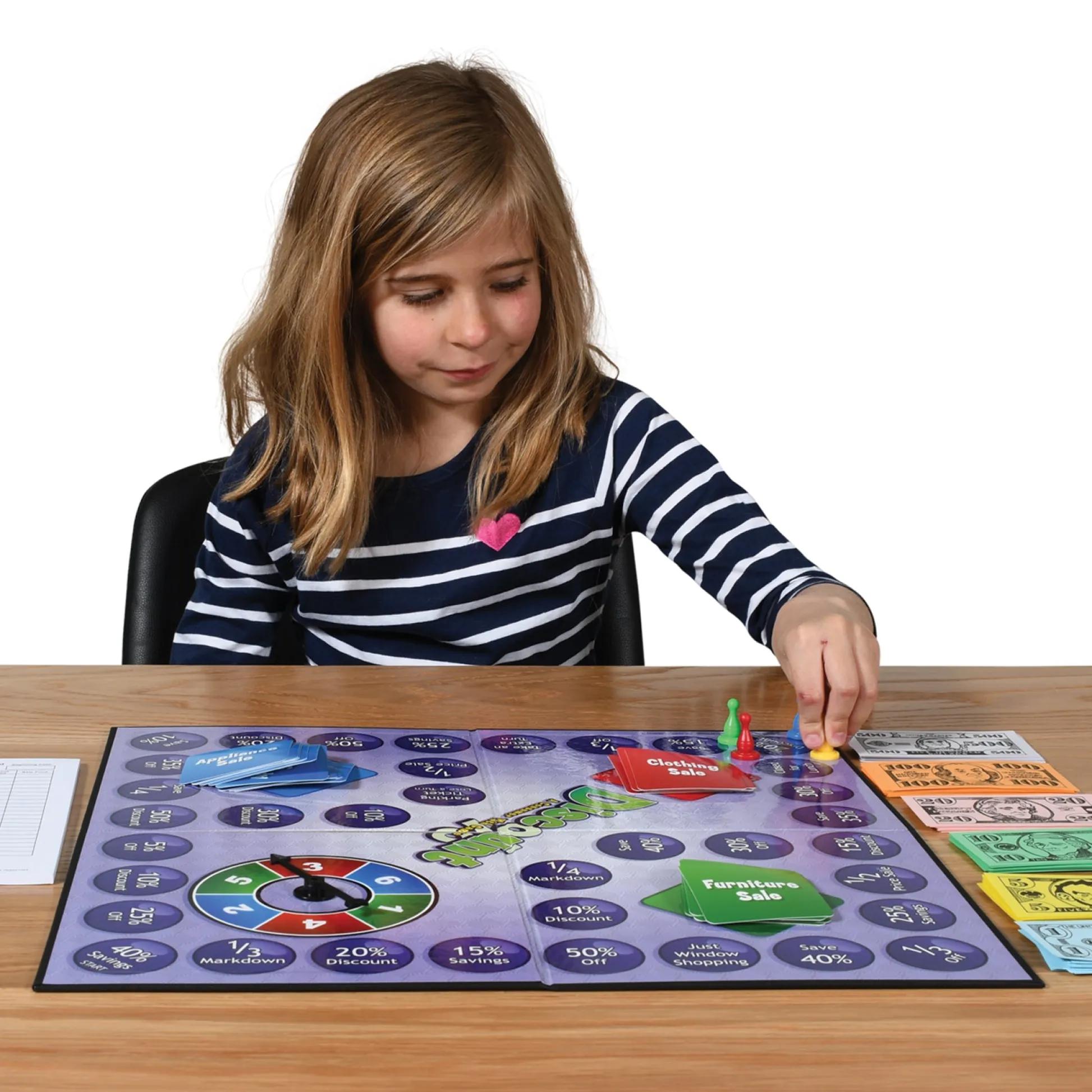 Educators Resource Learning Advantage® Discount Math Game - Financial Whizz Kit!* Role-Playing Games|Board Games