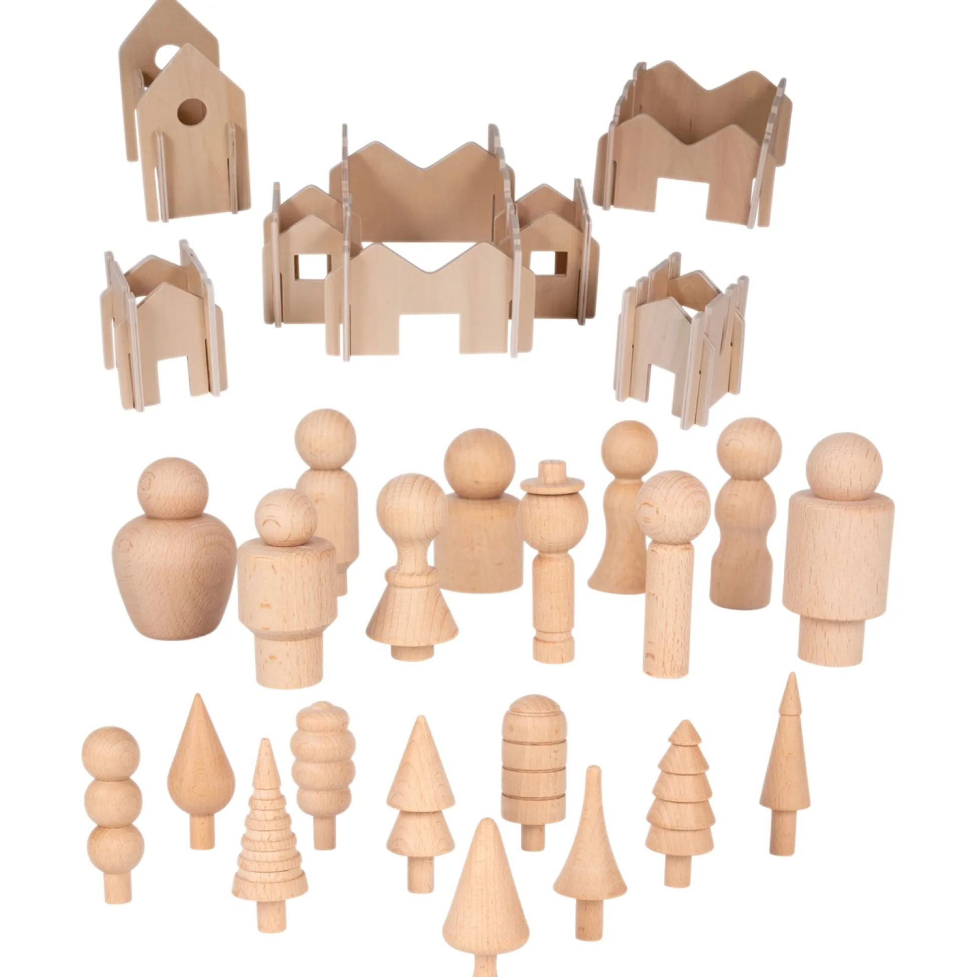 Educators Resource Learning Advantage Early Years Inclusion & Diversity Play Kit - Educational Wooden Toy Set* Social & Emotional Skills|Preschool Education Toys & Activities