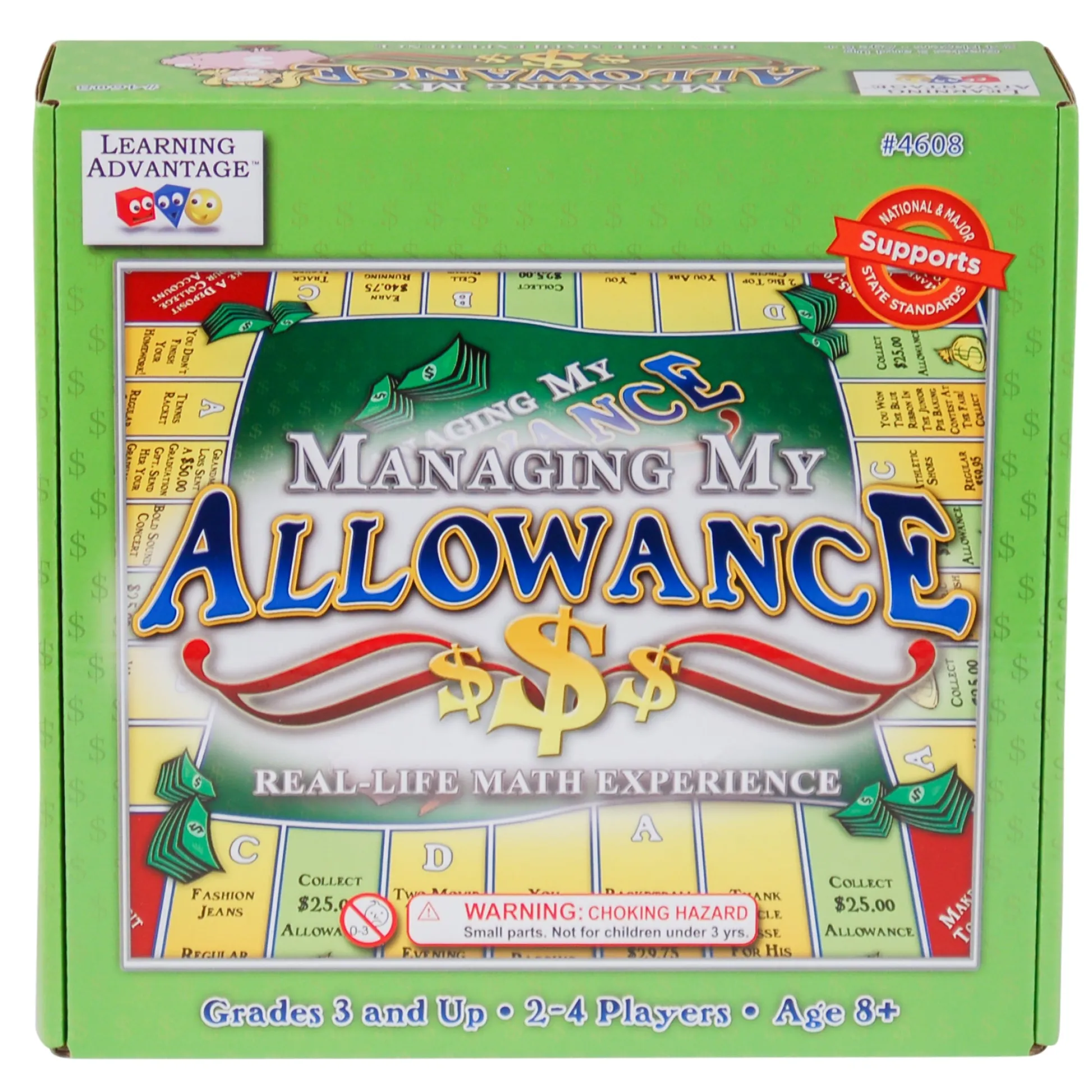 Educators Resource Learning Advantage® Managing My Allowance Game* Role-Playing Games|Board Games