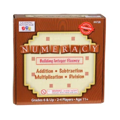Educators Resource Learning Advantage Numeracy Game - Integer Fluency Builder* Math Toys|Math, Counting & Time