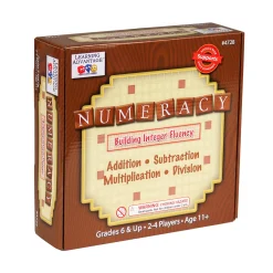 Educators Resource Learning Advantage Numeracy Game - Integer Fluency Builder* Math Toys|Math, Counting & Time