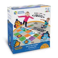 AreYouGame Learning Essentials - Let's Go Code! Activity Set - Interactive Coding for Kids* Robotics & Coding