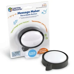Educators Resource Learning Resources - Speech Bubble Message Recorder - Pack of 3* Reading, Writing & Speech|Social & Emotional Skills
