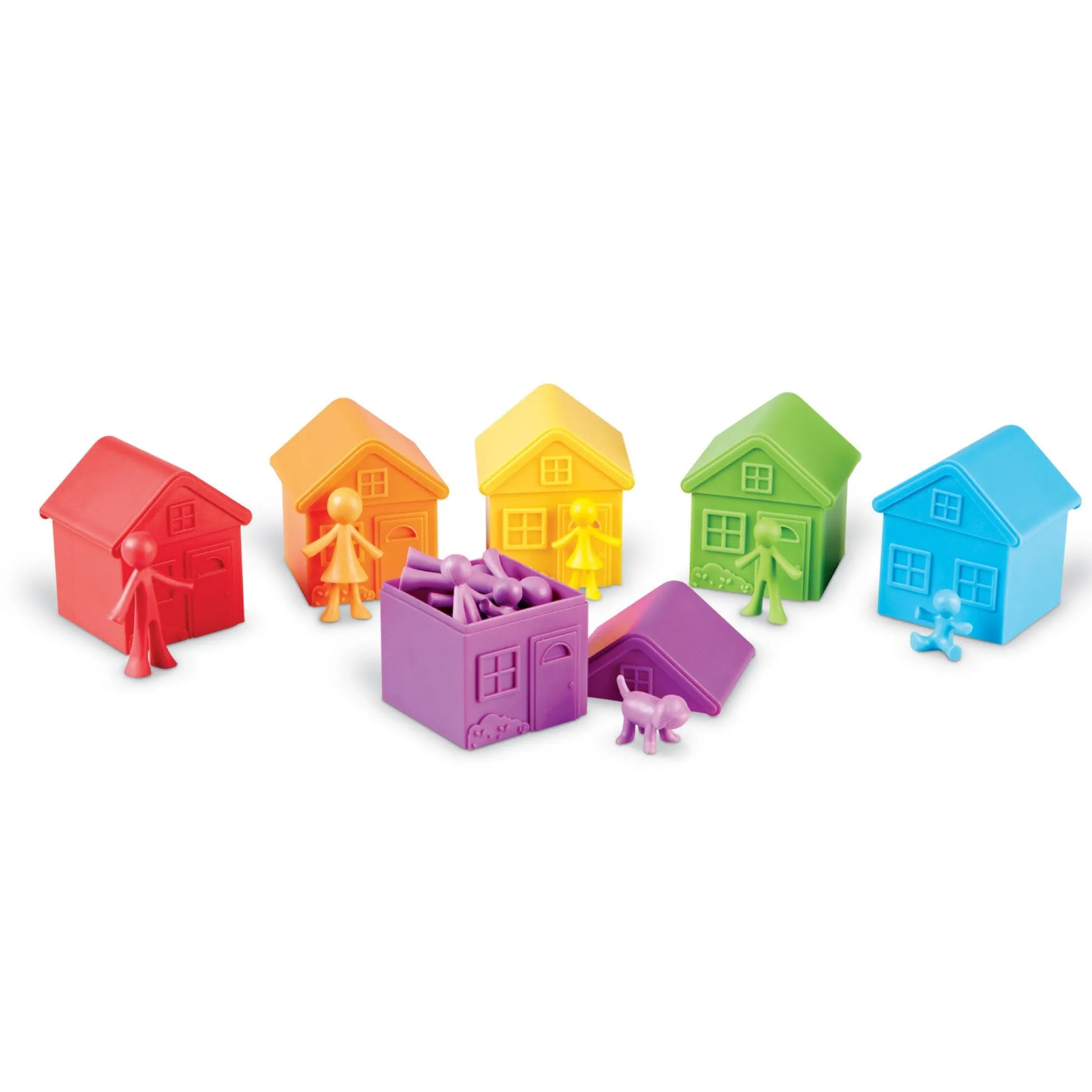 Educators Resource Learning Resources All About Me Sorting Neighborhood - Montessori Preschool Toy* Preschool Education Toys & Activities