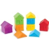 Educators Resource Learning Resources All About Me Sort & Match Houses - Colorful Educational Toy Set of 6* Preschool Education Toys & Activities