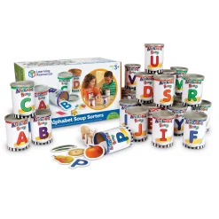 Educators Resource Learning Resources Alphabet Soup Sorters - Early Literacy Fun* Preschool Education Toys & Activities
