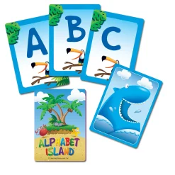 Educators Resource Learning Resources Alphabet Island - Letter Matching Game* Role-Playing Games|Board Games