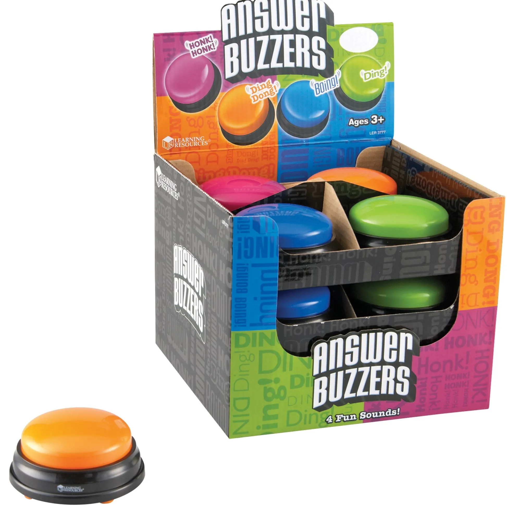 Educators Resource Learning Resources Answer Buzzers - Interactive Game Set of 12* Preschool Education Toys & Activities