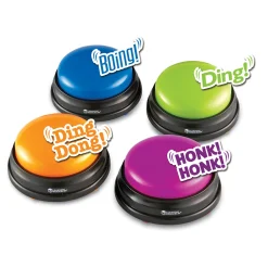 Educators Resource Learning Resources Answer Buzzers - Interactive Game Set of 12* Preschool Education Toys & Activities