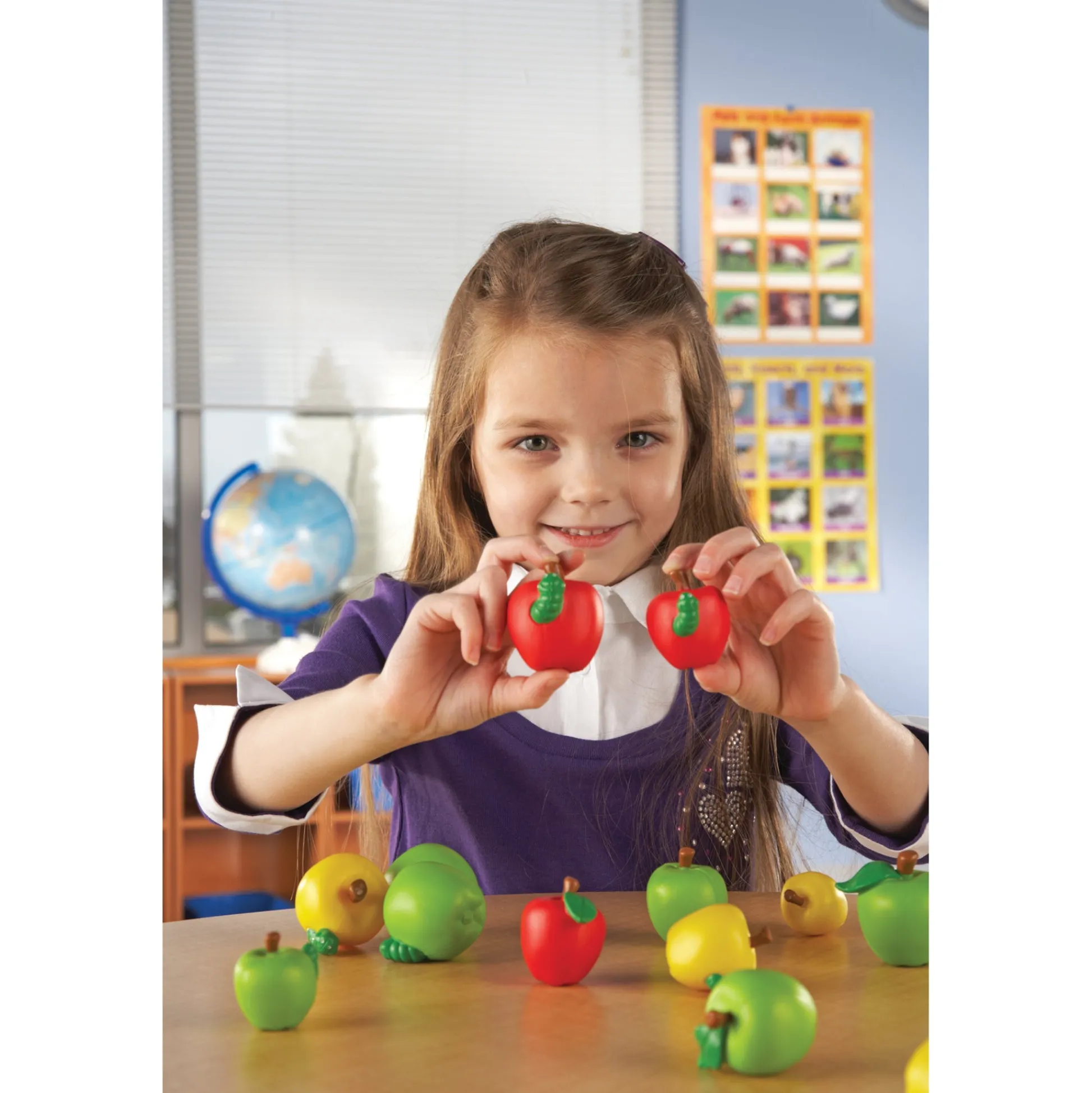 Educators Resource Learning Resources Attribute Apples - Sorting & Matching Exploration Set - 27 Pieces* Preschool Education Toys & Activities