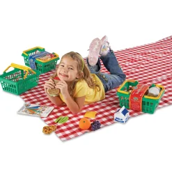 Educators Resource Learning Resources 3-Basket Healthy Food Play Set* Kitchens & Play Food|Dress Up