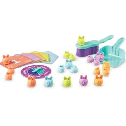 Educators Resource Learning Resources Count & Clean Dust Bunnies - Colorful Gross Motor Game* Preschool Education Toys & Activities