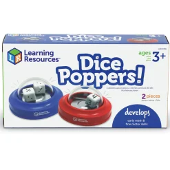Educators Resource Learning Resources Dice Poppers! - Colorful Interactive Dice Game* Dice, Roll & Write Games